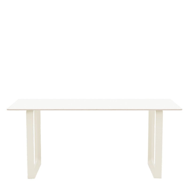 70/70 - 170 x 85 cm. - Muuto Creme Hout