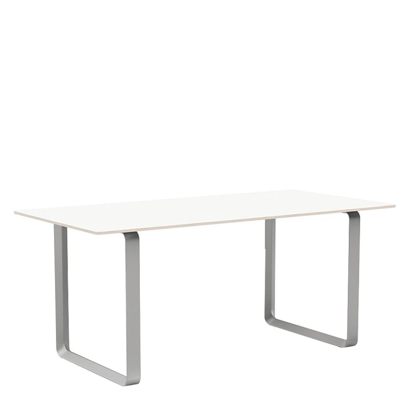 70/70 - 170 x 85 cm. - Muuto Grijs Hout