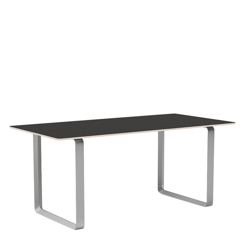 70/70 - 170 x 85 cm. - Muuto Grijs Hout