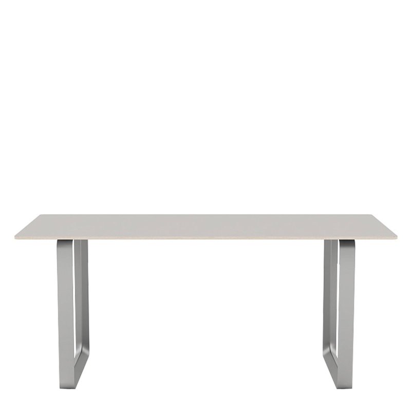 70/70 - 170 x 85 cm. - Muuto Grijs Hout