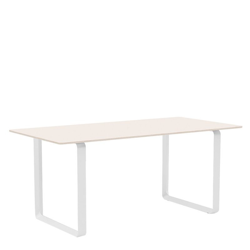 70/70 - 170 x 85 cm. - Muuto Wit Hout