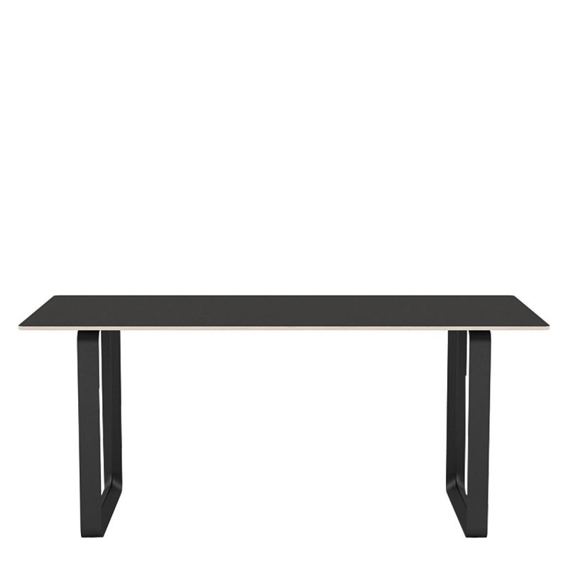70/70 - 170 x 85 cm. - Muuto Zwart Hout