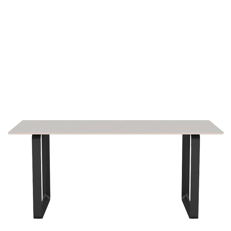 70/70 - 170 x 85 cm. - Muuto Zwart Hout