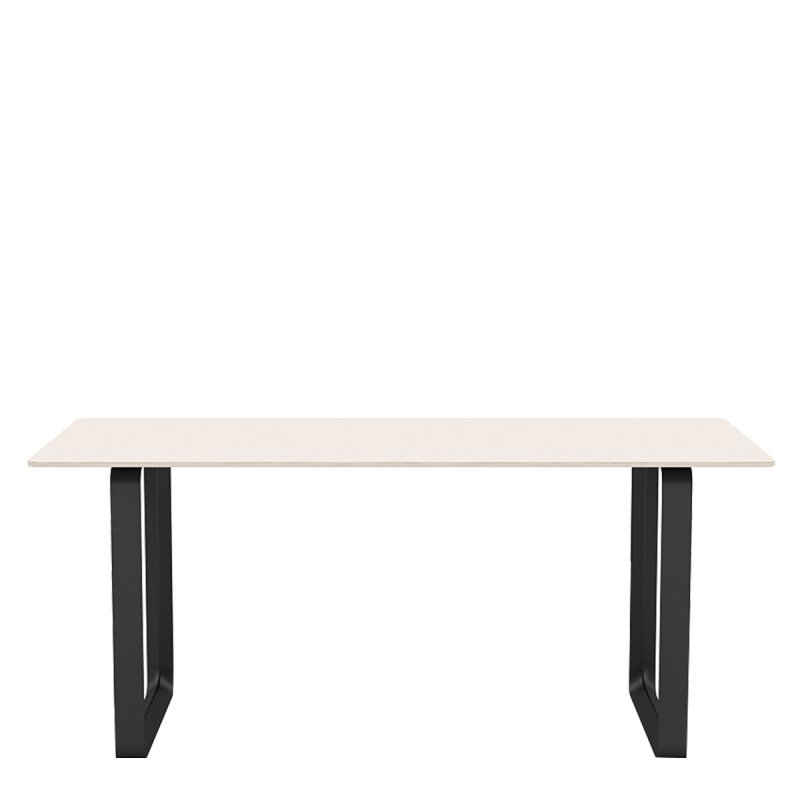 70/70 - 170 x 85 cm. - Muuto Zwart Hout
