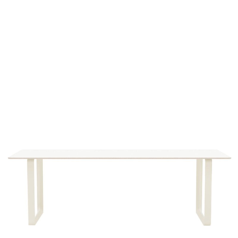 70/70 - 225 x 90 cm. - Muuto Creme Hout