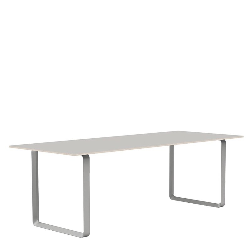 70/70 - 225 x 90 cm. - Muuto Grijs Hout