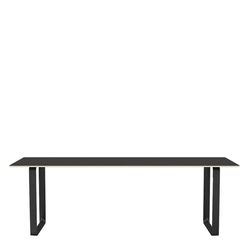 70/70 - 225 x 90 cm. - Muuto Zwart Hout