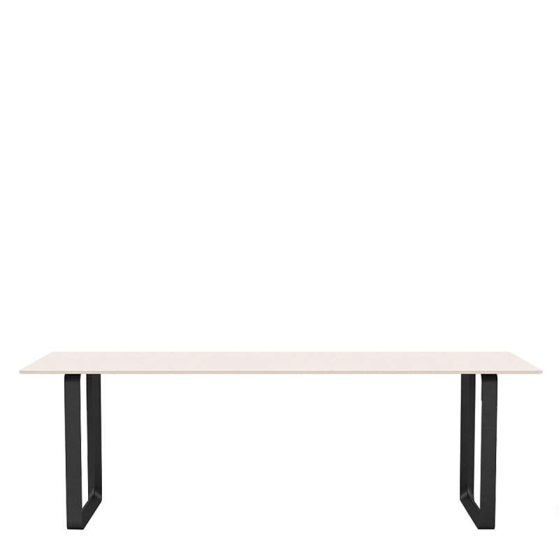 70/70 - 225 x 90 cm. - Muuto Zwart Hout