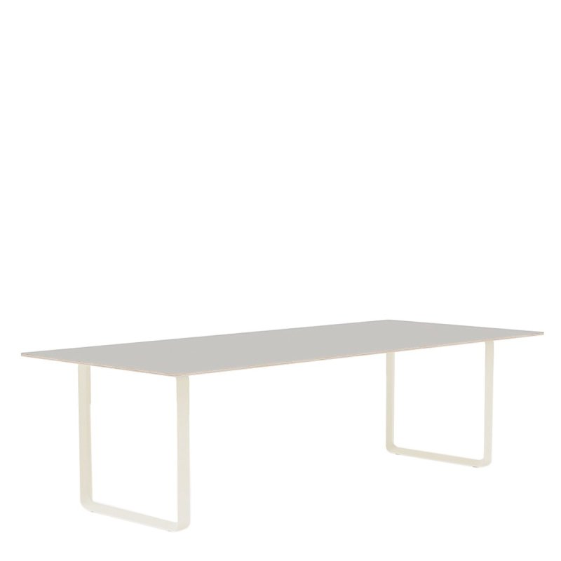 70/70 - 255 x 108 cm. - Muuto Creme Hout
