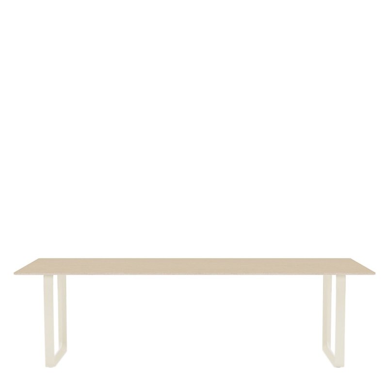 70/70 - 255 x 108 cm. - Muuto Creme Hout