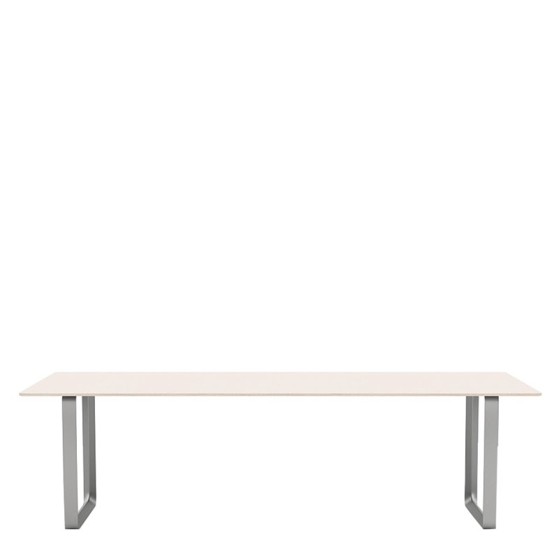 70/70 - 255 x 108 cm. - Muuto Grijs Hout