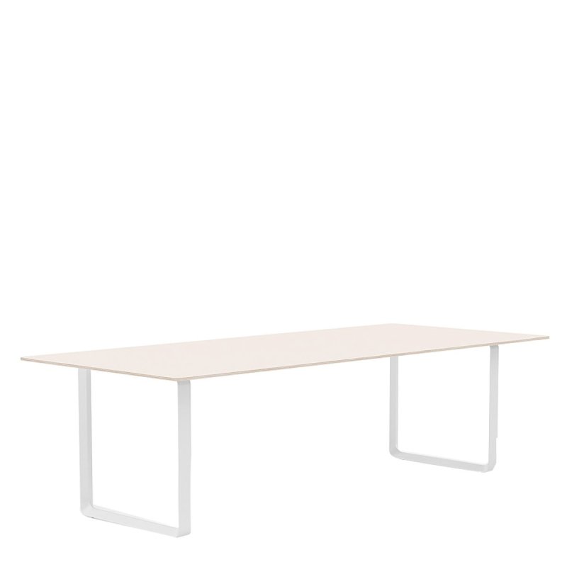 70/70 - 255 x 108 cm. - Muuto Wit Hout