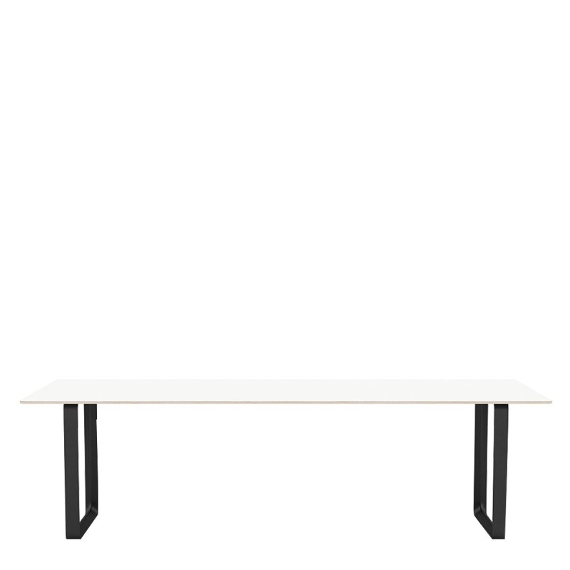 70/70 - 255 x 108 cm. - Muuto Zwart Hout