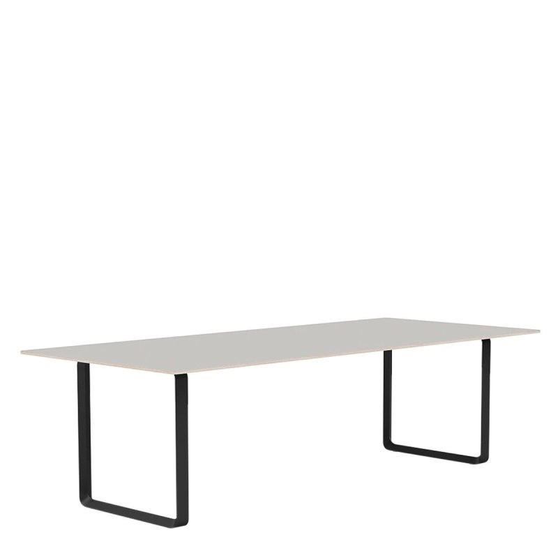 70/70 - 255 x 108 cm - Muuto Zwart Hout