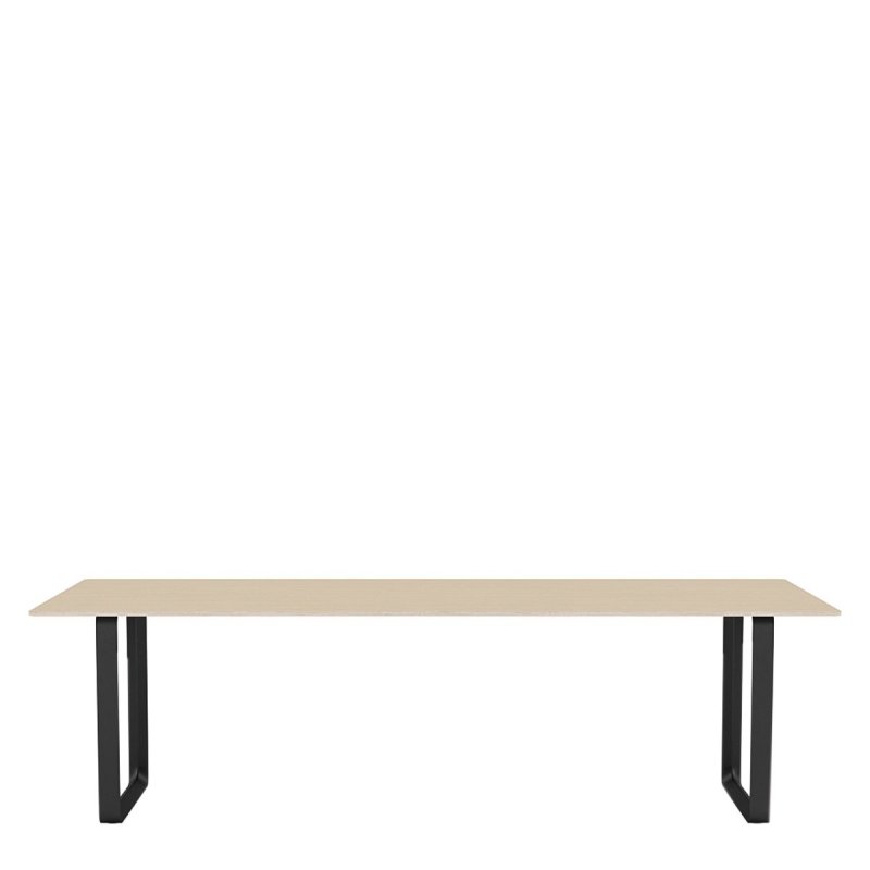 70/70 - 255 x 108 cm. - Muuto Zwart Hout