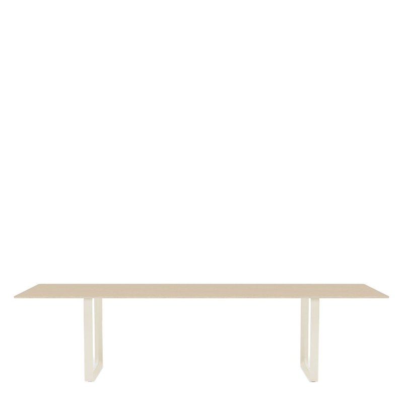70/70 - 295 x 108 cm. - Muuto Creme Hout