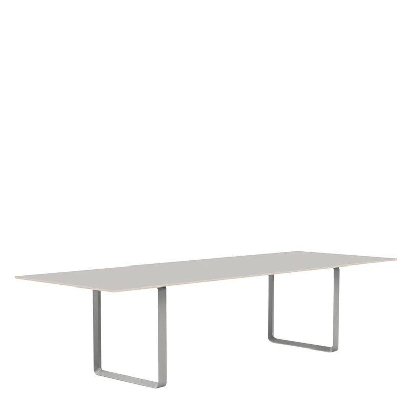 70/70 - 295 x 108 cm. - Muuto Grijs Hout