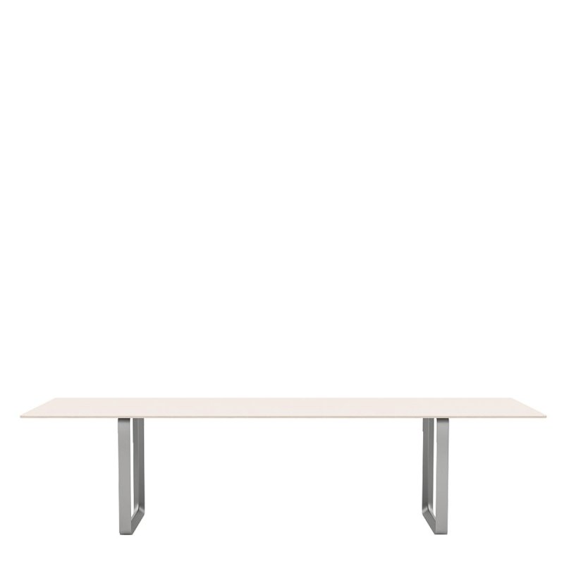 70/70 - 295 x 108 cm. - Muuto Grijs Hout