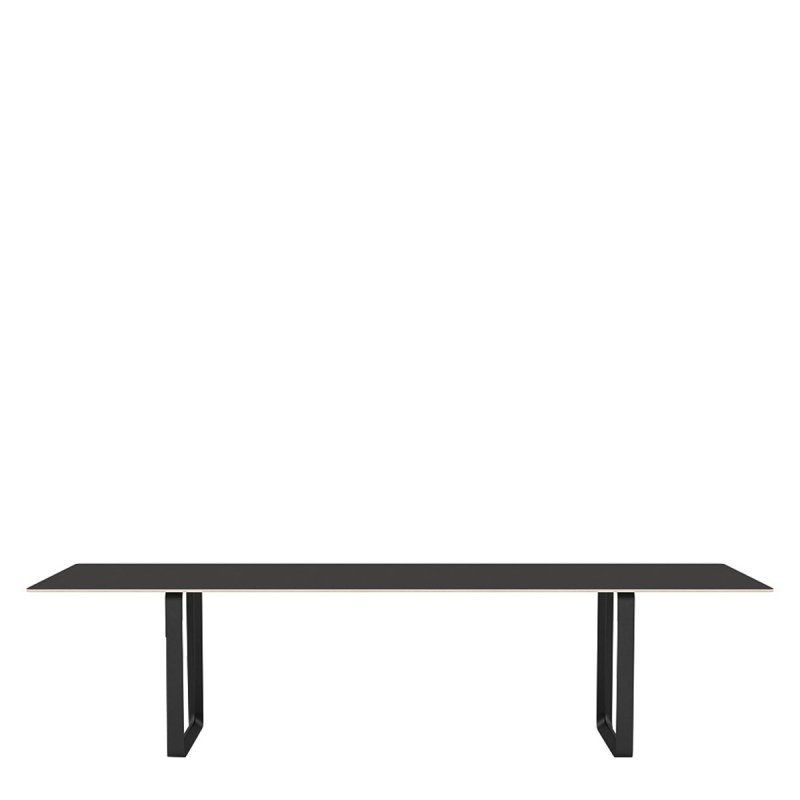 70/70 - 295 x 108 cm. - Muuto Zwart Hout