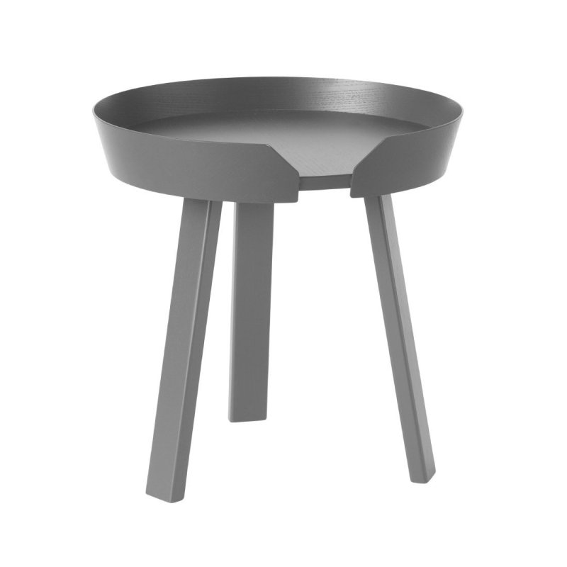 Around - Antraciet - Muuto Grijs Hout
