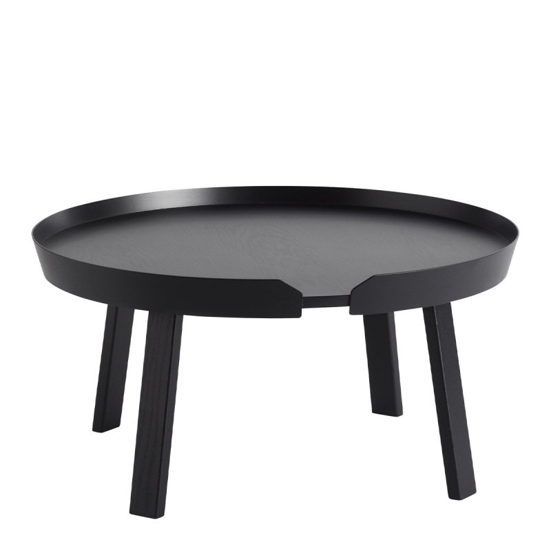 Around Table - Muuto Zwart Hout
