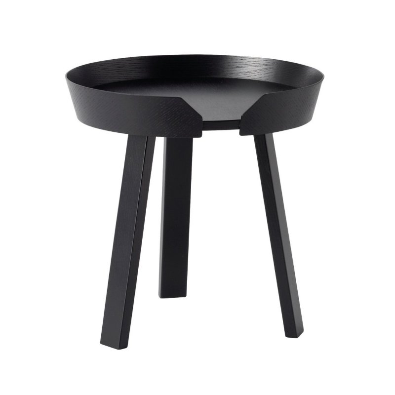 Around - Zwart - Muuto Zwart Hout