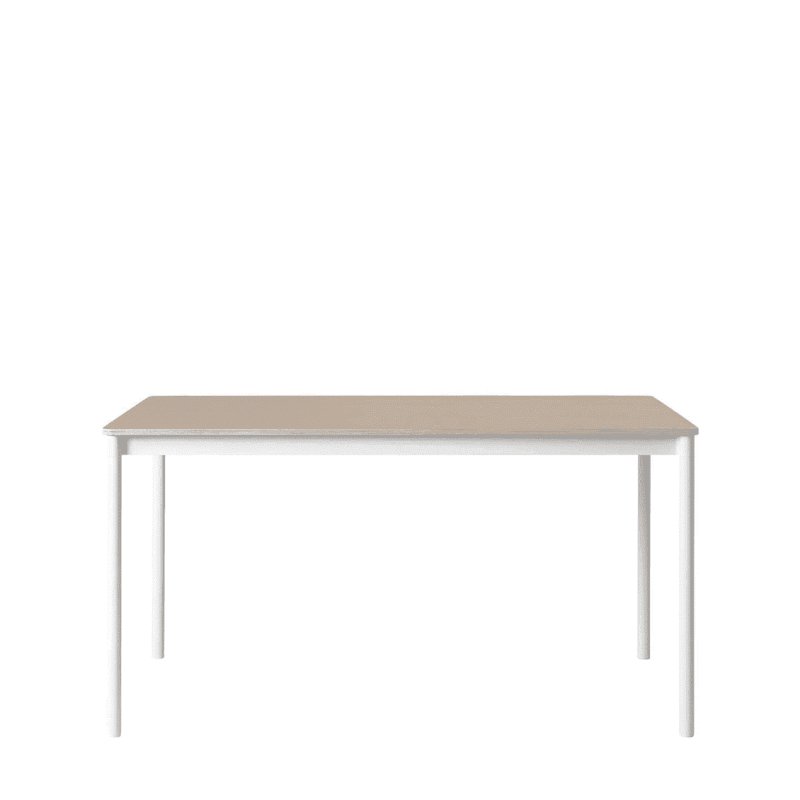Base Eiken/Wit - Muuto Wit Hout