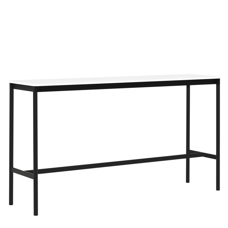 Base High Laminate/ABS - Muuto Zwart - Wit