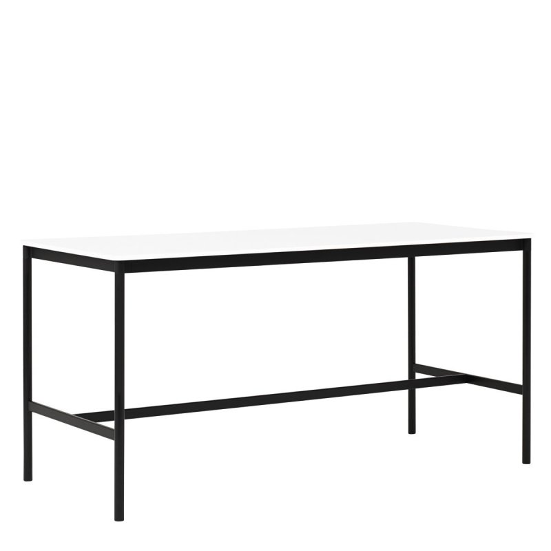 Base High Laminate/ABS - Muuto Zwart - Wit
