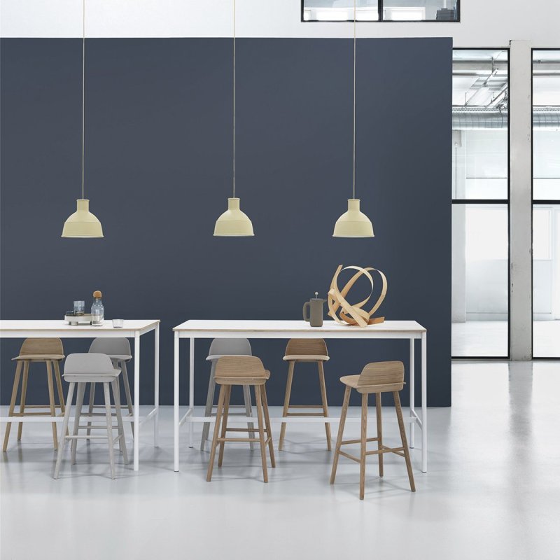 Base High Laminate / Plywood - Muuto Wit Hout