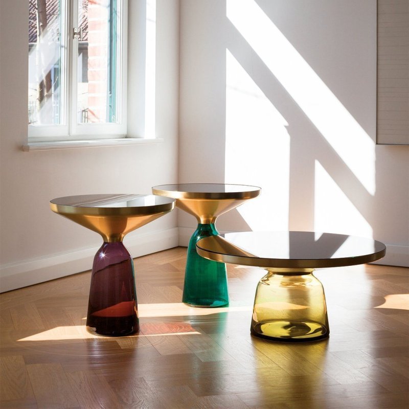 Bell Bijzettafel - Classicon Groen Glas