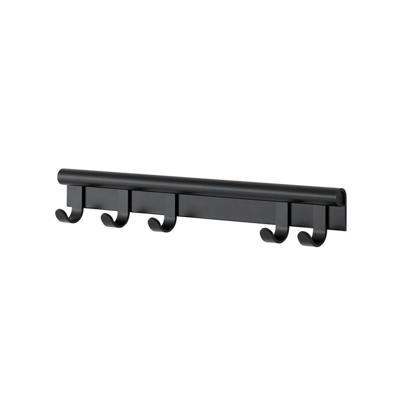 Coil Coat Kapstok - Muuto Zwart Metaal