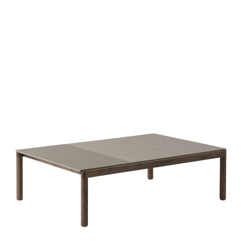 Couple Salontafel L - Muuto Bruin Steen