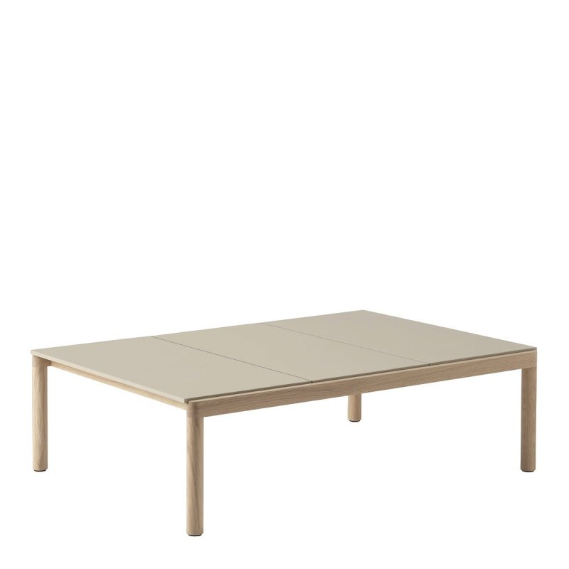 Couple Salontafel L - Muuto Creme Steen