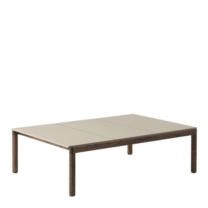 Couple Salontafel L - Muuto Creme Steen
