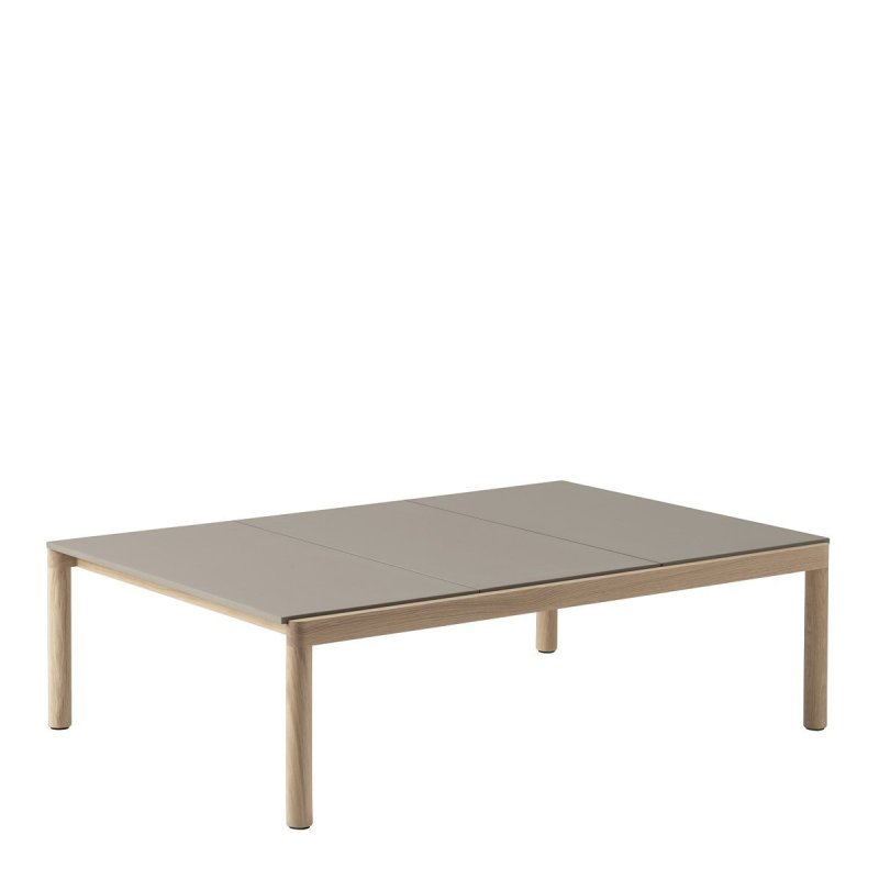 Couple Salontafel L - Muuto Grijs Steen