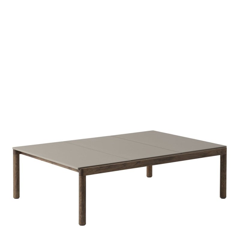 Couple Salontafel L - Muuto Grijs Steen