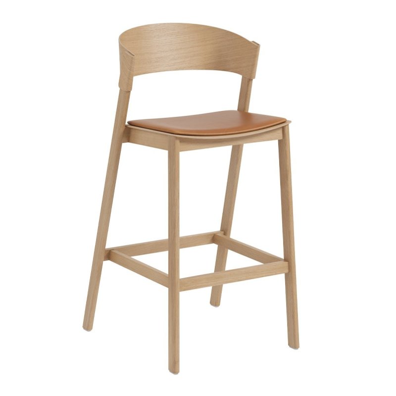 Cover Barkruk 106 - Gestoffeerd - Muuto Bruin