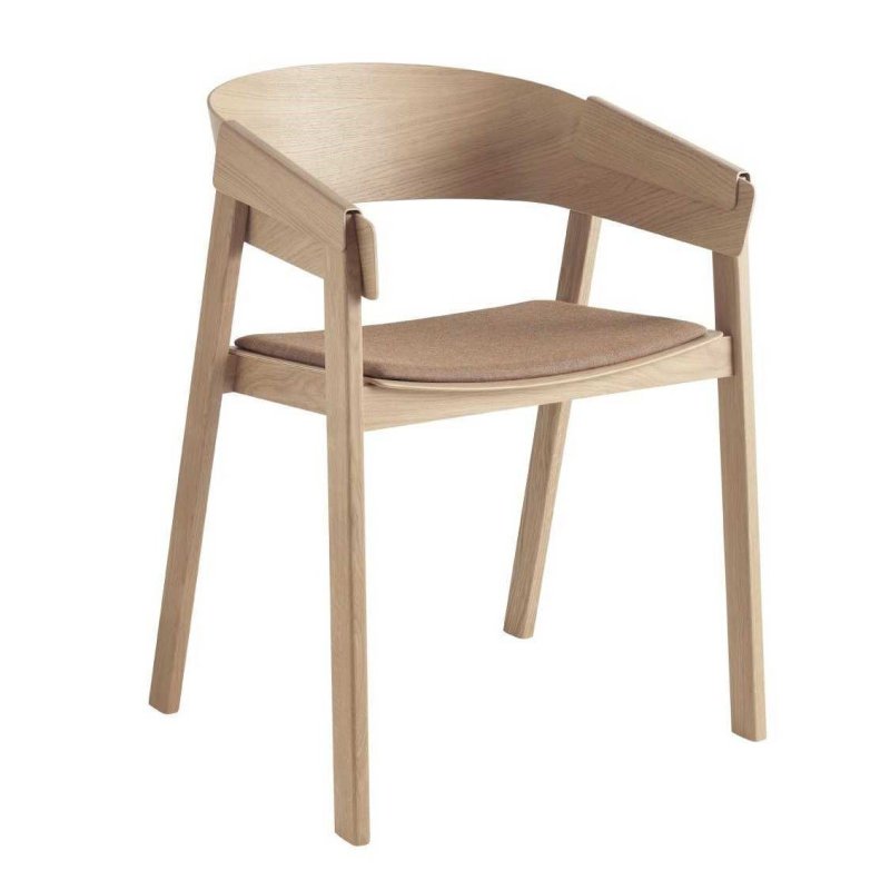 Cover Eiken - Muuto Bruin Hout