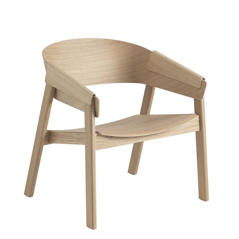 Cover Fauteuil - Muuto Bruin Hout