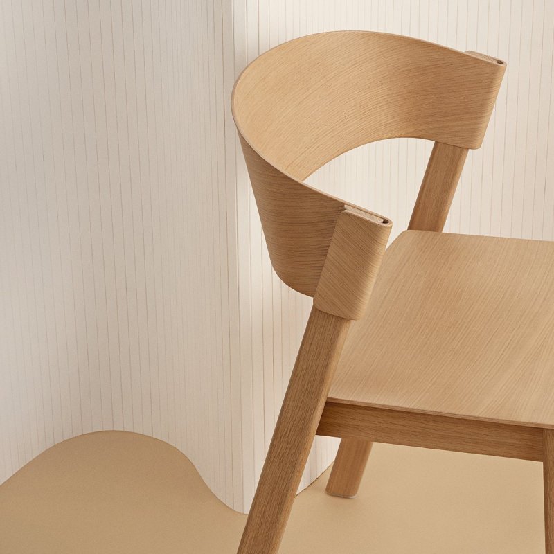 Cover Side Chair - Eiken - Muuto Bruin Hout