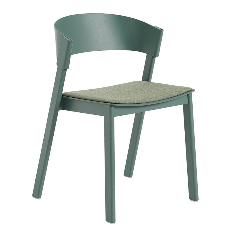 Cover Side Chair - Groen - Muuto Groen Hout