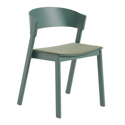 Cover Side Chair - Groen - Muuto Groen Hout