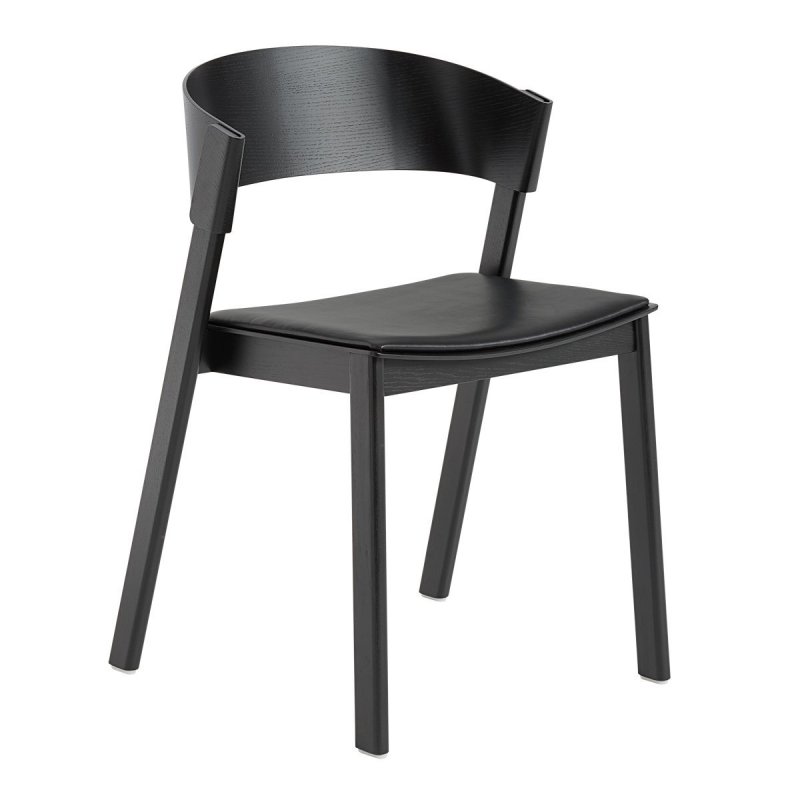 Cover Side Chair - Zwart - Muuto Zwart Hout