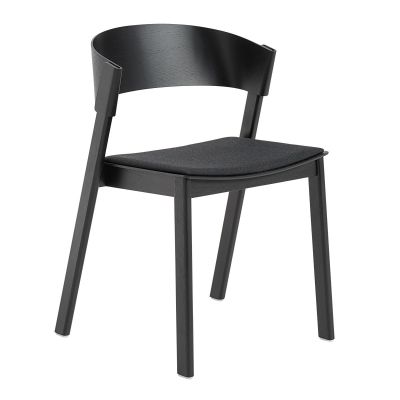 Cover Side Chair - Zwart - Muuto Zwart Hout