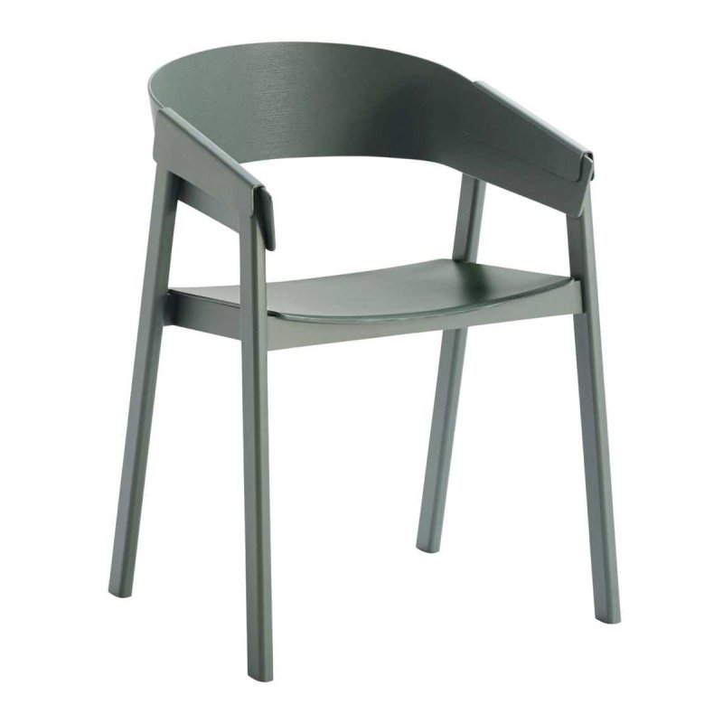Cover Stoel - Groen - Muuto Groen Hout