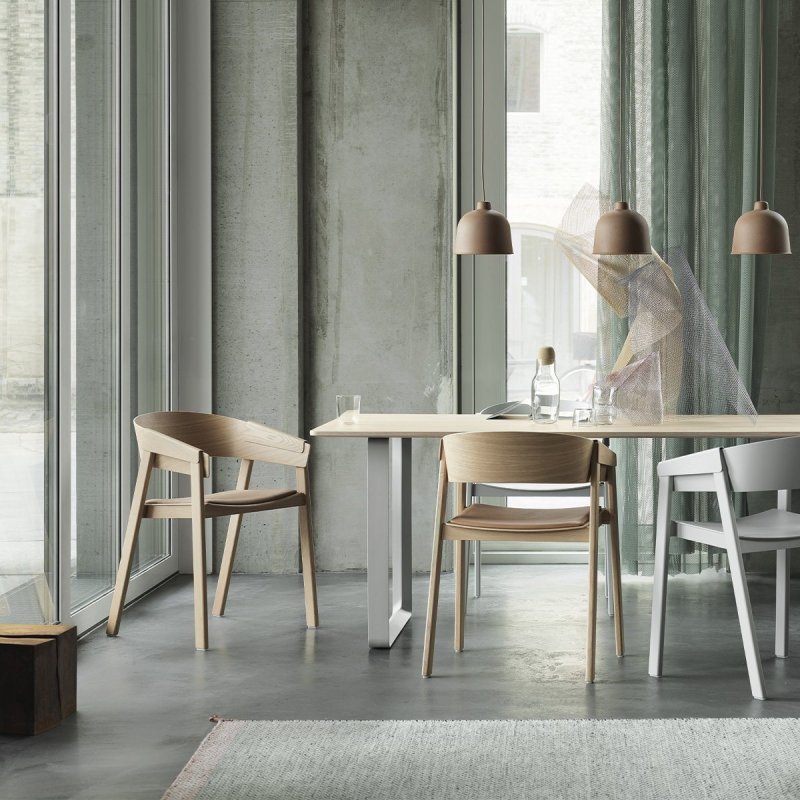 Cover Stoel - Muuto Bruin Hout