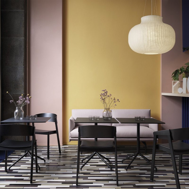 Cover Stoel - Muuto Zwart Hout