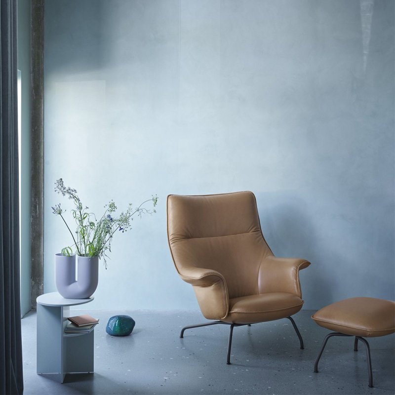 Doze - Refine Leder Cognac - Muuto Bruin Leder