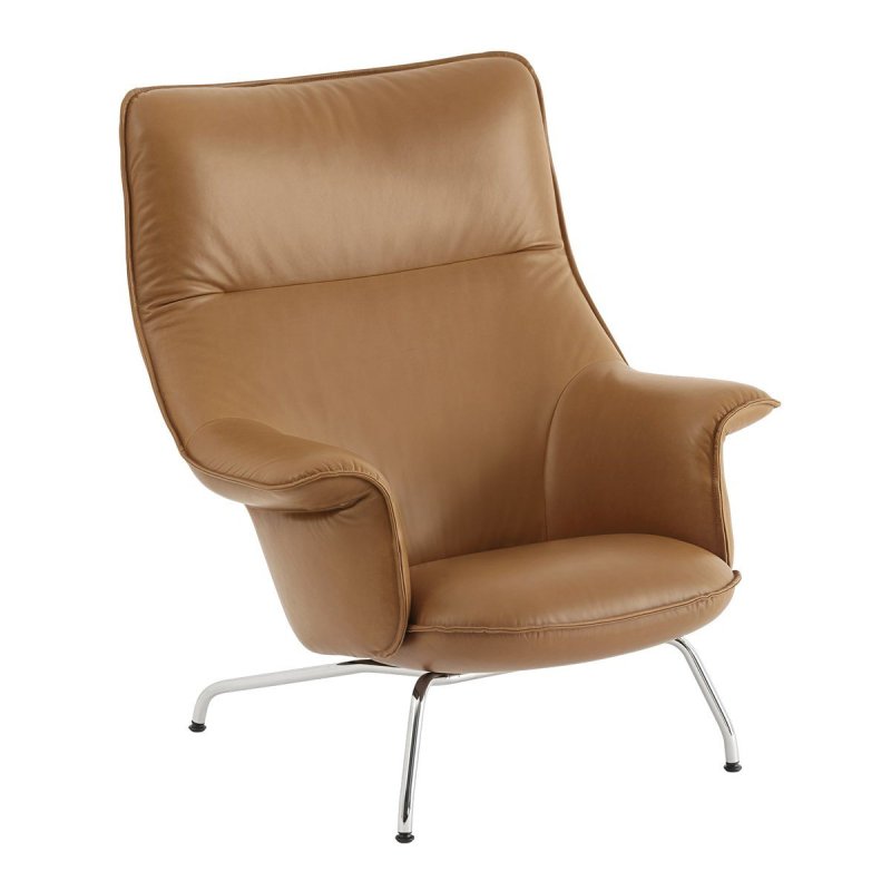 Doze - Refine Leder Cognac - Muuto Bruin Leder